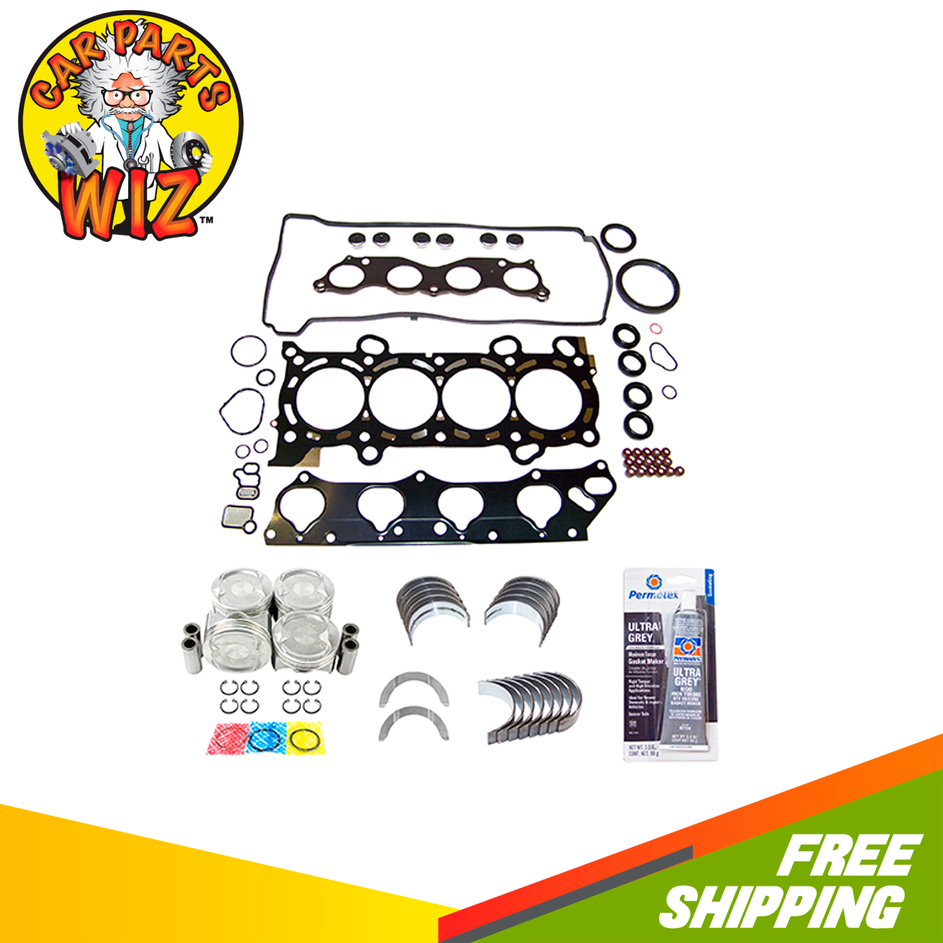 Engine Rebuild Kit Fits 03-11 Honda 2.4L DOHC K24A4 K24A8 K24Z1 | eBay